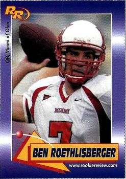 2003 Rookie Review #61 Ben Roethlisberger Front