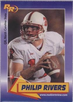 2003 Rookie Review #63 Philip Rivers Front