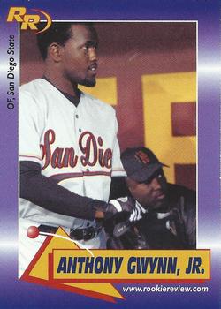 2003 Rookie Review #71 Anthony Gwynn, Jr. Front