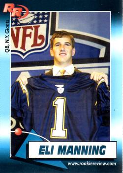 2004 Rookie Review #93 Eli Manning Front