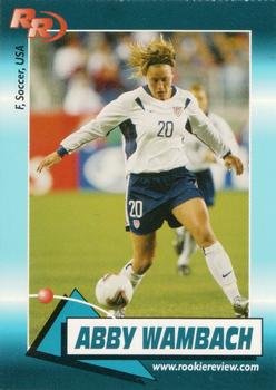 2004 Rookie Review #100 Abby Wambach Front