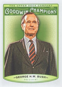 2019 Upper Deck Goodwin Champions #44 George H.W. Bush Front