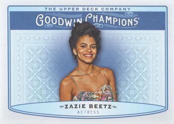 2019 Upper Deck Goodwin Champions #57 Zazie Beetz Front