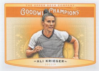 2019 Upper Deck Goodwin Champions #72 Ali Krieger Front
