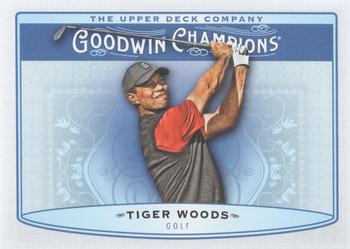 2019 Upper Deck Goodwin Champions #75 Tiger Woods Front