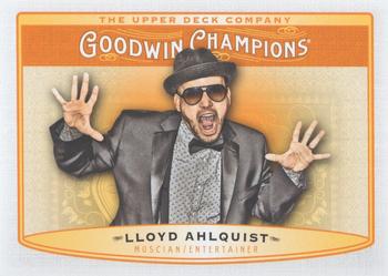 2019 Upper Deck Goodwin Champions #78 Lloyd Ahlquist Front