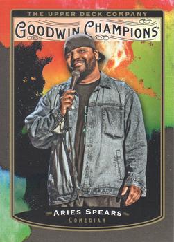 2019 Upper Deck Goodwin Champions #129 Aries Spears Front