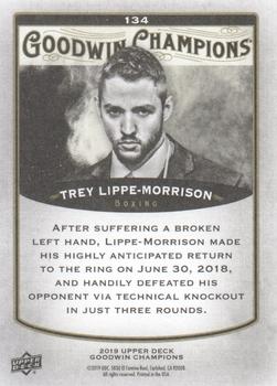 2019 Upper Deck Goodwin Champions #134 Trey Lippe-Morrison Back