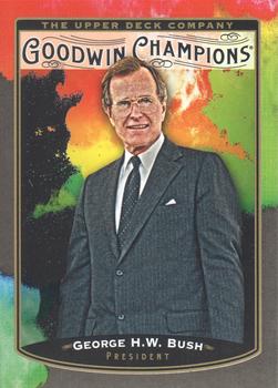 2019 Upper Deck Goodwin Champions #144 George H.W. Bush Front