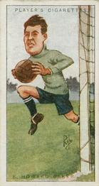1926 Player's Footballers Caricatures by Rip #1 Benjamin Howard Baker Front