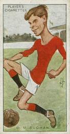 1926 Player's Footballers Caricatures by Rip #4 Charles Murray Buchan Front