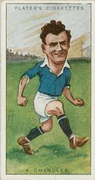 1926 Player's Footballers Caricatures by Rip #7 Arthur Chandler Front