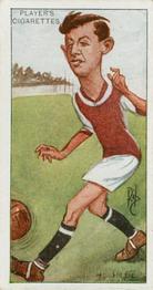 1926 Player's Footballers Caricatures by Rip #15 Jack Hill Front