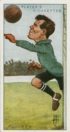1926 Player's Footballers Caricatures by Rip #19 Dick Pym Front
