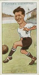 1926 Player's Footballers Caricatures by Rip #23 Ted Vizard Front