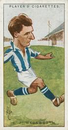 1926 Player's Footballers Caricatures by Rip #24 Sam Wadsworth Front
