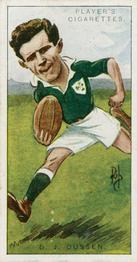 1926 Player's Footballers Caricatures by Rip #31 Denis Cussen Front