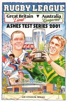 2002 Reflections of a Bygone Age - Sporting Occasions #4 Rugby League Ashes Series 2001 Front