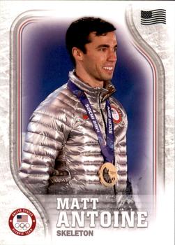 2018 Topps U.S. Olympic & Paralympic Team Hopefuls - Podium Image Variations U.S. Flag #BPV-MA Matt Antoine Front