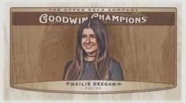 2019 Upper Deck Goodwin Champions - Mini Wood #67 Hailie Deegan Front