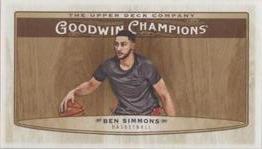 2019 Upper Deck Goodwin Champions - Mini Wood #70 Ben Simmons Front