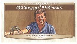 2019 Upper Deck Goodwin Champions - Mini Wood #85 John F. Kennedy Front