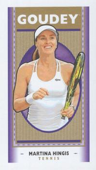 2019 Upper Deck Goodwin Champions - Goudey Minis #G35 Martina Hingis Front
