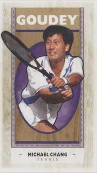 2019 Upper Deck Goodwin Champions - Goudey Minis Wood #G12 Michael Chang Front