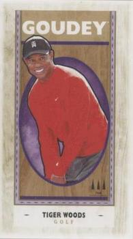 2019 Upper Deck Goodwin Champions - Goudey Minis Wood #G50 Tiger Woods Front