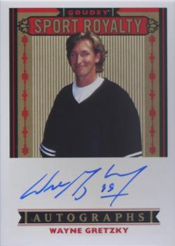 2019 Upper Deck Goodwin Champions - Goudey Sport Royalty Autographs #SRA-WG Wayne Gretzky Front