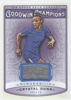 2019 Upper Deck Goodwin Champions - Memorabilia #M-CD Crystal Dunn Front