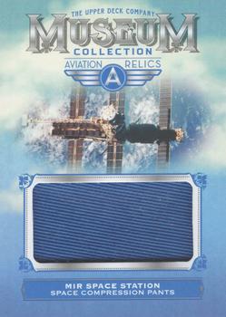 2019 Upper Deck Goodwin Champions - Museum Collection Aviation Relics #MCA-MSS Mir Space Station Compression Pants Front