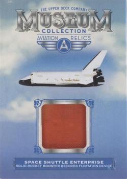 2019 Upper Deck Goodwin Champions - Museum Collection Aviation Relics #MCA-SEN Space Shuttle Enterprise Recovery Flotation Device Front