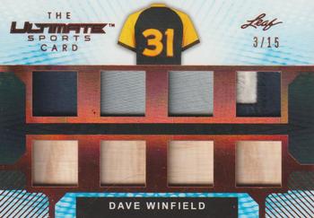 2019 Leaf Ultimate Sports - The Ultimate Card Relics #TUC-08 Dave Winfield Front