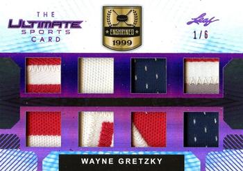 2019 Leaf Ultimate Sports - The Ultimate Card Relics Purple #TUC-34 Wayne Gretzky Front