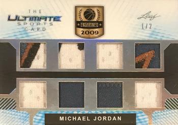 2019 Leaf Ultimate Sports - The Ultimate Card Relics Silver #TUC-21 Michael Jordan Front