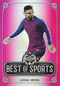 2019 Leaf Best of Sports - Pink #M-09 Lionel Messi Front