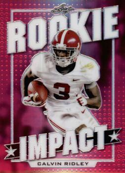 2019 Leaf Best of Sports - Rookie Impact Pink #3 Calvin Ridley Front