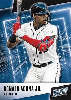 2019 Panini Father's Day #8 Ronald Acuna Jr. Front