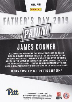 2019 Panini Father's Day #45 James Conner Back