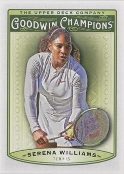 2019 Upper Deck Goodwin Champions - Blank Back #NNO Serena Williams Front