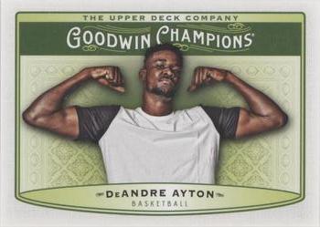 2019 Upper Deck Goodwin Champions - Blank Back #NNO DeAndre Ayton Front