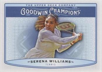 2019 Upper Deck Goodwin Champions - Blank Back #NNO Serena Williams Front
