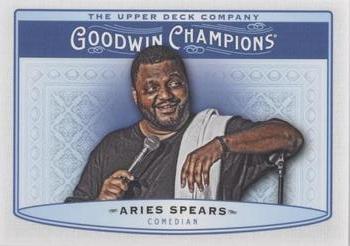 2019 Upper Deck Goodwin Champions - Blank Back #NNO Aries Spears Front