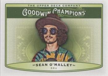 2019 Upper Deck Goodwin Champions - Blank Back #NNO Sean O'Malley Front