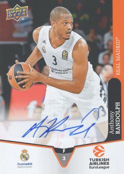 2019 Upper Deck Goodwin Champions - Turkish Airlines EuroLeague Autographs #A-AR Anthony Randolph Front