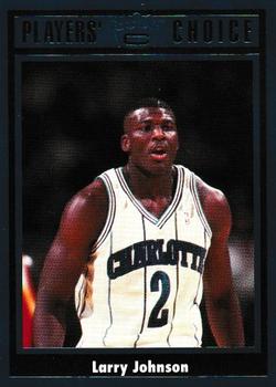1993 Cartwrights Players Choice #6 Larry Johnson Front
