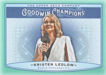 2019 Upper Deck Goodwin Champions - Turquoise #66 Kristen Ledlow Front