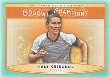 2019 Upper Deck Goodwin Champions - Turquoise #72 Ali Krieger Front