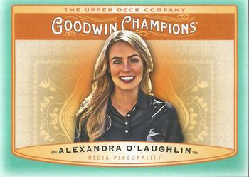 2019 Upper Deck Goodwin Champions - Turquoise #74 Alexandra O'Laughlin Front